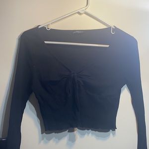 Long sleeved crop top